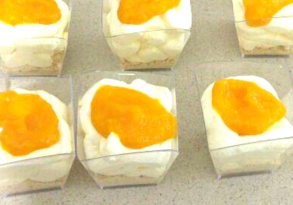 מוס מנגו בכוסות